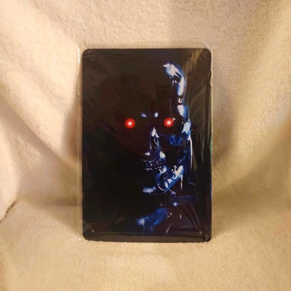 Terminator tin sign